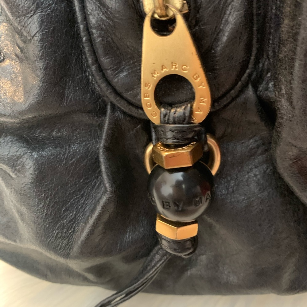 Marc Jacobs Leather Satchel Bag - Picture 7 of 15